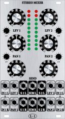 2 Channel VC Stereo Mixer