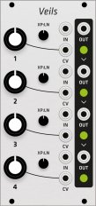 Mutable Instruments Veils (Grayscale panel)