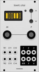 Eurorack Module Temps Utile (Grayscale panel) from Grayscale