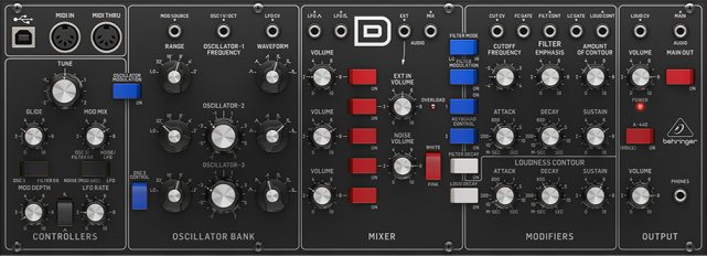 Eurorack Module Model D from Behringer