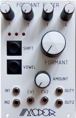 Eurorack Module Formant Filter from Modor Music