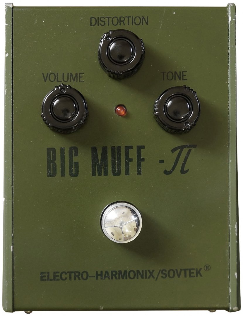 Electro Harmonix Big Muff π "Green Russian"   Pedal on ModularGrid