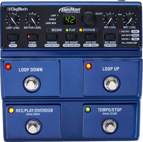 Digitech JamMan Stereo Pedal on ModularGrid