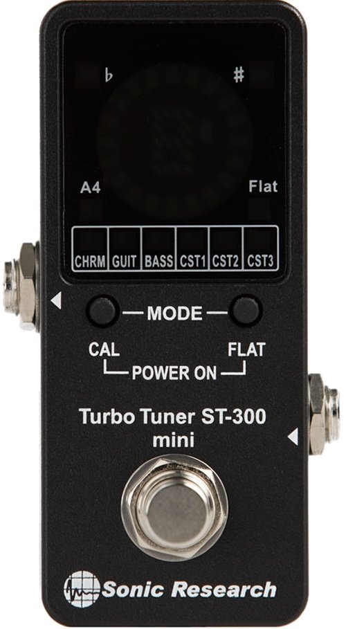 Sonic Research Turbo Tuner ST-300 Mini - Pedal on ModularGrid