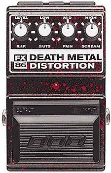 DOD Death Metal (FX86B) - Pedal on ModularGrid