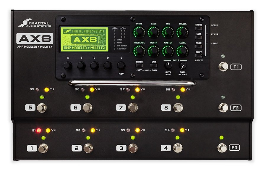 Fractal Audio Systems Ax8 Pedal on ModularGrid