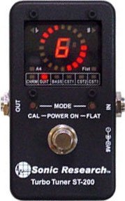 Sonic Research Turbo Tuner ST-200 - Pedal on ModularGrid