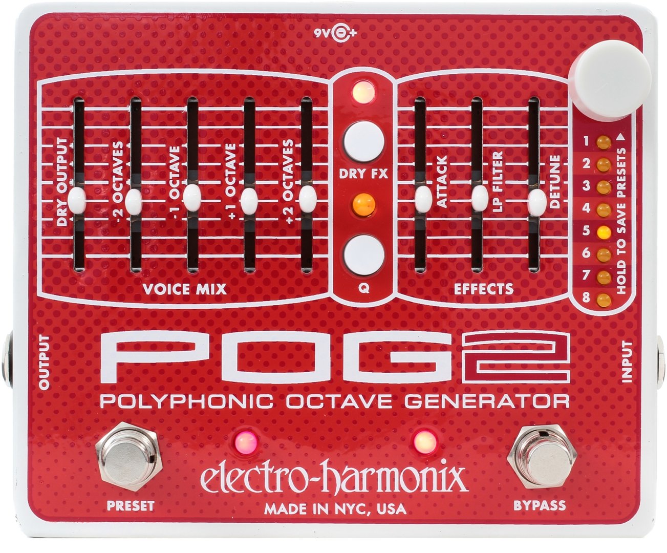 Electro-Harmonix Electro-Harmonix POG 1 Polyphonic Octave Generator Pedal 