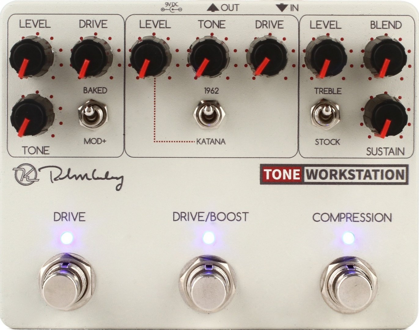 Keeley Tone Workstation ModularGrid Pedals