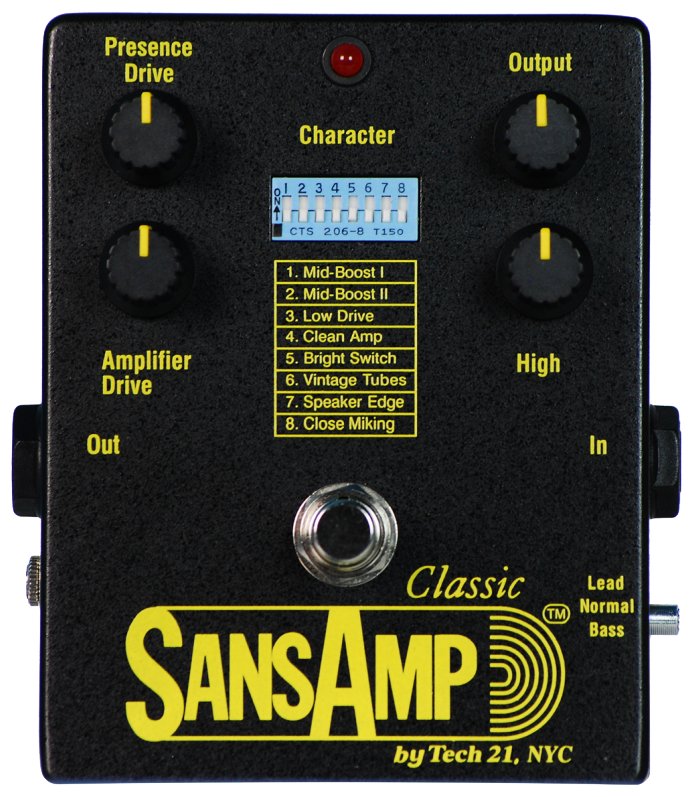 Tech 21 Sansamp Classic - Pedal on ModularGrid