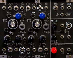 Eurorack Module Dual Complex VCO from S3n0Я