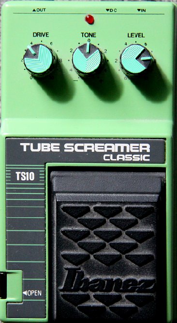 Ibanez TS10 Tube Screamer Classic - Pedal on ModularGrid