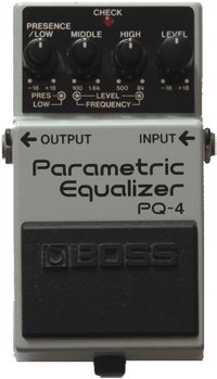 Boss PQ-4 Parametric Equalizer - Pedal on ModularGrid