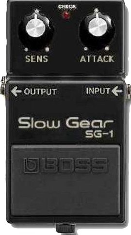 Boss SG-1 Slow Gear - Pedal on ModularGrid