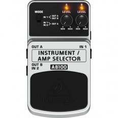 Pedals Module AB100 Instrument/Amp Selector from Behringer