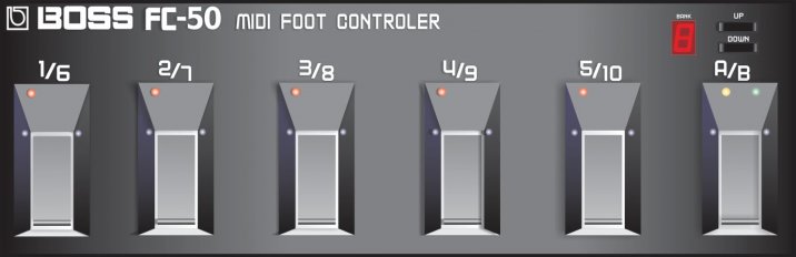 FC-50 MIDI Foot Controller