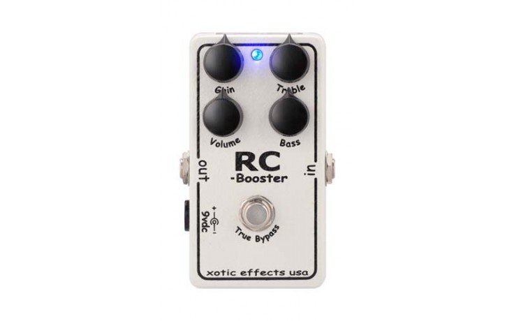 Xotic RC Booster - Pedal on ModularGrid