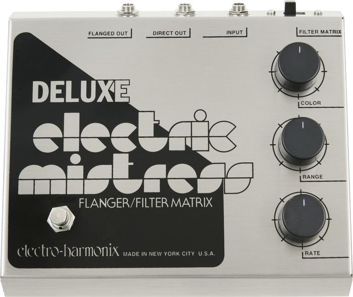 Electro-Harmonix Deluxe Electric Mistress (Classic) - Pedal on