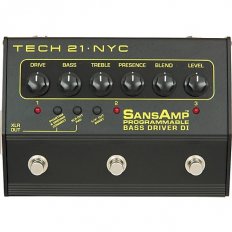 Pedals Module SansAmp Programmable Bass Driver DI from Tech 21
