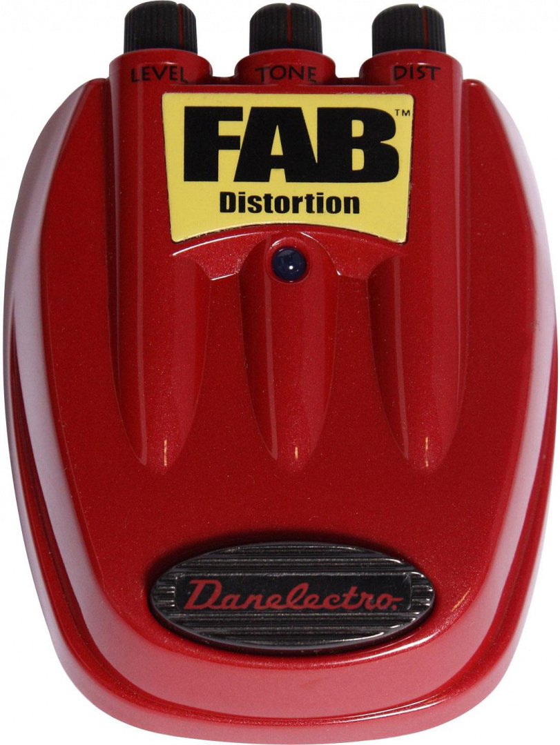 Danelectro Fab Distortion Effects Pedal.