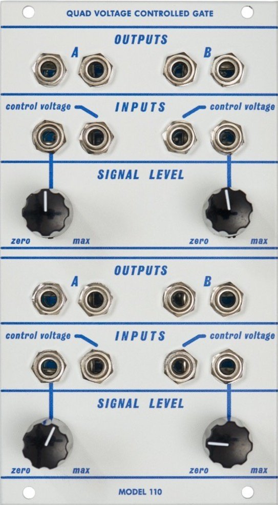 Catalyst Audio Model 110 Quad Gate Eurorack Module on ModularGrid