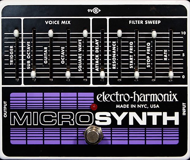 Electro-Harmonix Micro synth - Pedal on ModularGrid