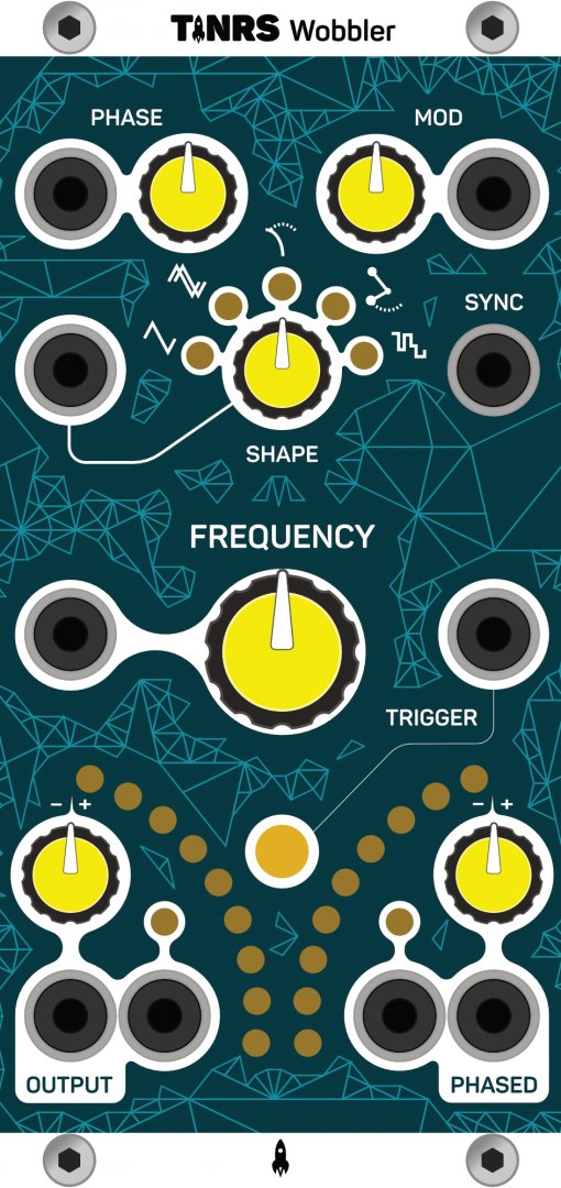 This is Not Rocket Science Wobbler - Eurorack Module on ModularGrid