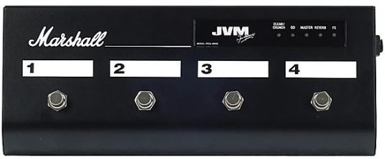 Marshall PEDL-00045 JVM 4 Way Footswitch