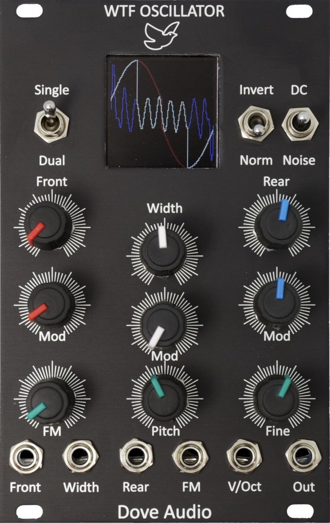 Dove Audio WTF Oscillator Eurorack Module on ModularGrid