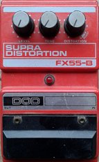 Pedals Module Fx-55B Supra Distortion from DOD