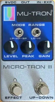 Mu-Tron Micro-Tron III Vintage Silver - Pedal on ModularGrid