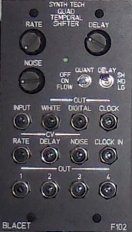 Frac Module Limited Blacet Frac F102 Quad Temporal Shifter from Synthesis Technology