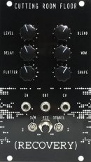 Eurorack Module Cutting Room Floor v2 (Black) from Recovery Effects and Devices