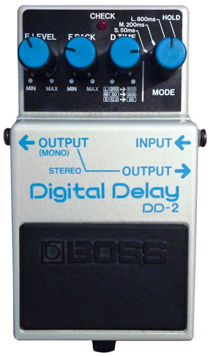 Boss DD-2 - Pedal on ModularGrid