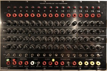 Voltage Controlled 16 X 4 sequencer