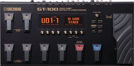 GT-100 COSM Amp Effects Processor