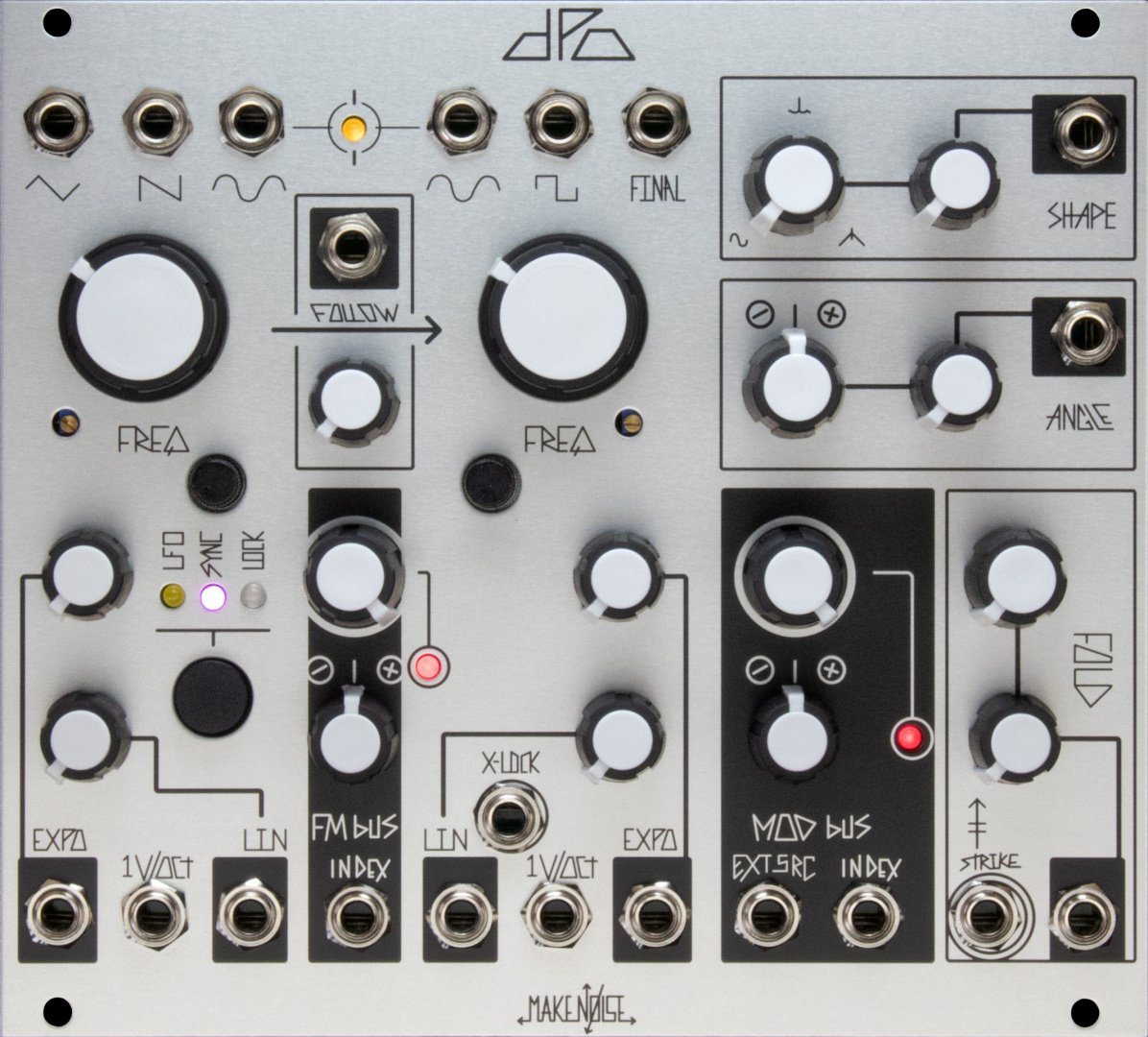 Make Noise DPO (white knobs) Eurorack Module on ModularGrid
