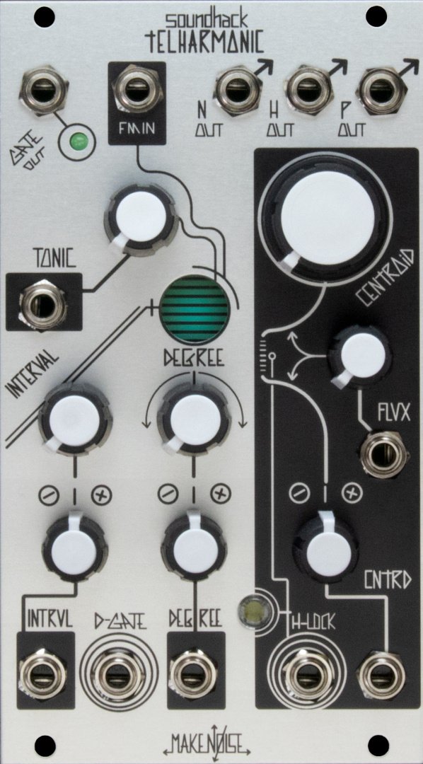 Make Noise tELHARMONIC (white knobs) Eurorack Module on ModularGrid