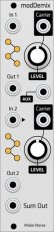 Make Noise modDemix (Grayscale panel)