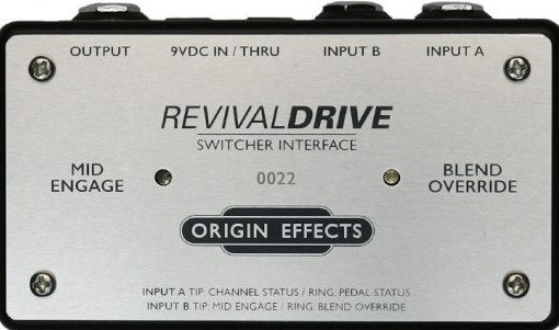 Origin Effects Switcher Interface for RevivalDRIVE - Pedal on 