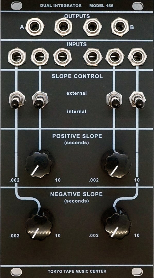 Tokyo Tape Music Center Dual Integrator Model 155 Eurorack Module on