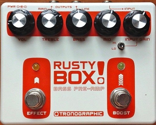 Other/unknown Tronographic Rusty Box - Pedal on ModularGrid