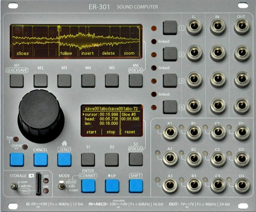 Orthogonal Devices ER-301: Sound Computer (Nostalgia Panel 