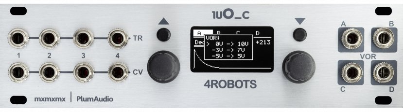 Eurorack Module 1uO_c - 4Robots from Plum Audio