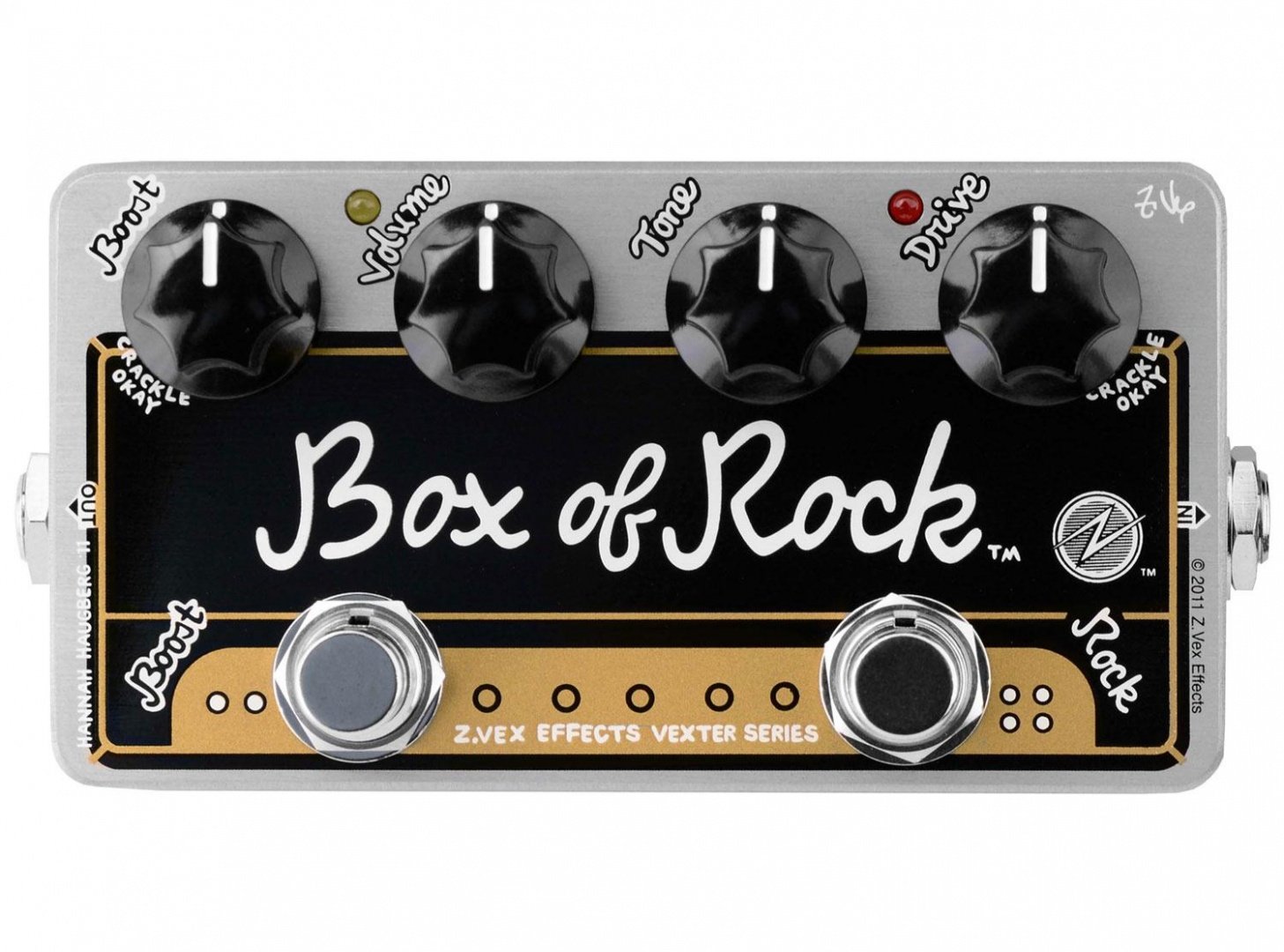 Zvex Box of Rock - Pedal on ModularGrid