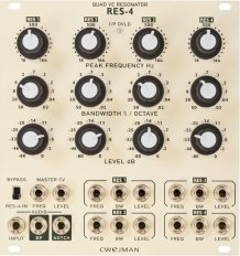 Eurorack Module RES-4 (White) from Cwejman