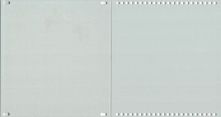 FleXi blind panel - SILVER - L (24 - 48HP)