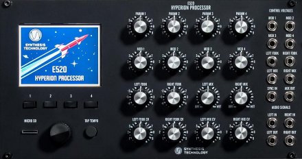 Eurorack Module E520 Hyperion Processor from Synthesis Technology
