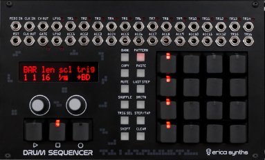 Drum Sequencer with Black Keys