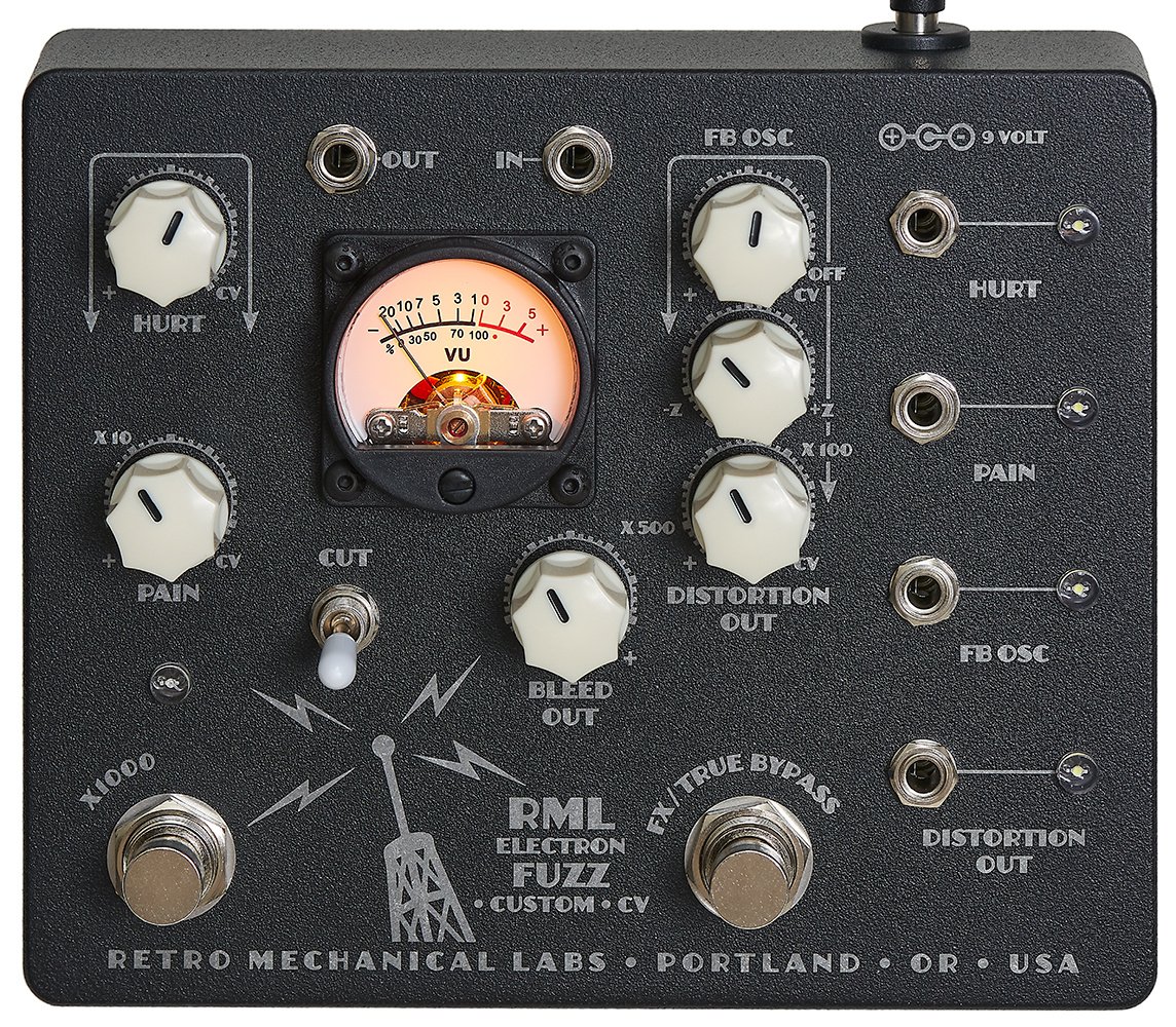 Retro Mechanical Labs Electron Fuzz Custom CV - Pedal on ModularGrid